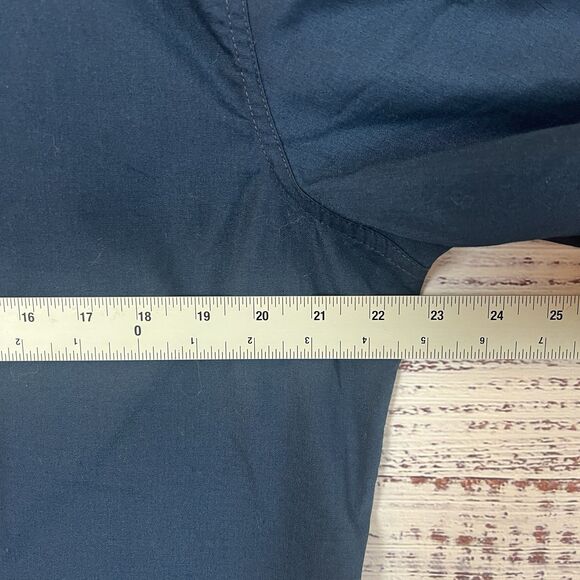 Retro Bowling 50s Style Bowling Shirt L Made in USA Norton Ditto Houston Navy - Picture 6 of 7